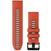 Remienok Garmin QuickFit (26 mm) (010-13281-04) červený/grafitová farba Remienok Garmin QuickFit (26 mm) (010-13281-04) červený/grafitová farba
