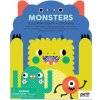 Petit Collage Omaľovánka so samolepkami viac druhov Monštrá