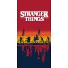 JERRY FABRICS Osuška Stranger Things Bavlna - Froté, 70/140 cm JERRY FABRICS Osuška Stranger Things Bavlna - Froté, 70/140 cm