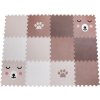 Penová puzzle podlaha 12 dielov TLAPKY A MEDVEĎ do detskej izby Penová puzzle podlaha 12 dielov TLAPKY A MEDVEĎ do detskej izby