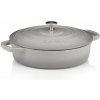 KELA KELA Kastról liatinový s pokrievkou Calido 28 cm svetlo šedá KL-12611 (KL-12611) KELA KELA Kastról liatinový s pokrievkou Calido 28 cm svetlo šedá KL-12611 (KL-12611)