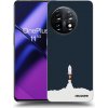 Picasee silikónový čierny obal pre OnePlus 11 5G - Astronaut 2 Picasee silikónový čierny obal pre OnePlus 11 5G - Astronaut 2