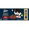Felix Tasty Shreds hovadzie kura kačica morka v šťavě 44 x 80 g Felix Tasty Shreds hovadzie kura kačica morka v šťavě 44 x 80 g