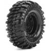 Louise RC CR-CHAMP 1.0 Kompletní 1/18 a 1/24 crawler kola s černými disky pro 7 mm hex 2 ks