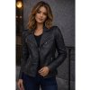 Max Original Leather Dámska kožená bunda ZOIA black Farba: Čierna, Veľkosť: M 44-46 Max Original Leather Dámska kožená bunda ZOIA black Farba: Čierna, Veľkosť: M 44-46