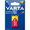VARTA Longlife Max Power 9V 550mAh 1ks 04722