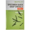Korum Specimen Quick Snap Swivels Large Korum Specimen Quick Snap Swivels Large