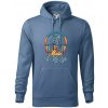 Music is my life slúchadlá - Mikina pánska Cape s kapucňou - 3XL ( Denim ) Music is my life slúchadlá - Mikina pánska Cape s kapucňou - 3XL ( Denim )