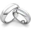 Stříbrné snubní prsteny ST1137 Stříbrné snubní prsteny ST1137
