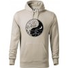 Yin & Yang hory a moře - Mikina pánska Cape s kapucňou - 3XL ( Ľadovo sivá ) Yin & Yang hory a moře - Mikina pánska Cape s kapucňou - 3XL ( Ľadovo sivá )