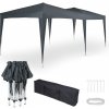 Výsuvný záhradný altánok 3x6m D7096 antracit Dekorhome Výsuvný záhradný altánok 3x6m D7096 antracit Dekorhome