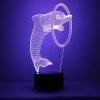 Beling 3D lampa, Delfín, 7 farebná S17 Beling 3D lampa, Delfín, 7 farebná S17