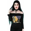 tričko KILLSTAR Witch Queen Bardot Čierna tričko KILLSTAR Witch Queen Bardot Čierna