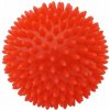 Kine-MAX Masážna loptička Massage Ball červená 9 cm