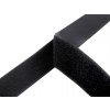 Suchý zips háčik + plyš šírka 38 mm - 1 m 2 čierna Suchý zips háčik + plyš šírka 38 mm - 1 m 2 čierna