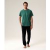 Pánske bavlnené pyžamo Atlantic NMP-388 zelená M Pánske bavlnené pyžamo Atlantic NMP-388 zelená M