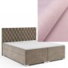 MD Kontinentálna Boxspring posteľ GEMINI 120x200 výber z farieb MANILA_09 MD Kontinentálna Boxspring posteľ GEMINI 120x200 výber z farieb MANILA_09