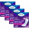 Tena Lady Protect+ Normálne nočné inkontinenčné vložky 4 x 10 ks