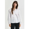 BLÚZKA GANT REG COTTON SATIN BLOUSE WHITE BLÚZKA GANT REG COTTON SATIN BLOUSE WHITE