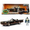 Dickie Toys Batman 1966 Classic Batmobile 1:24odlievané auto s otváracími dverami vrátane figúrky Batmana253215001 Dickie Toys Batman 1966 Classic Batmobile 1:24odlievané auto s otváracími dverami vrátane figúrky Batmana253215001