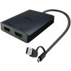 i-TEC USB-A/USB-C Dual 4K HDMI adaptér čierna / kompatibilný s Thunderbolt 3/4 (CADUAL4KHDMI) i-TEC USB-A/USB-C Dual 4K HDMI adaptér čierna / kompatibilný s Thunderbolt 3/4 (CADUAL4KHDMI)
