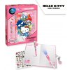 Zápisník so zámkom a samolepkami s magickým perom Hello Kitty Zápisník so zámkom a samolepkami s magickým perom Hello Kitty