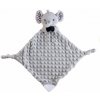 babyted Slon - usínáček, kousátko, chrastítko plyš - 25 x 25 cm