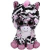 Beanie Boos Zoey zebra růžová 15 cm