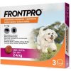 Frontpro 11 mg žuvacie tablety pre psy 2 - 4 kg 1 x 3 ks Frontpro 11 mg žuvacie tablety pre psy 2 - 4 kg 1 x 3 ks