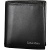 Calvin Klein čierna stojaca kožená peňaženka pánska 11 x 9 cm Calvin Klein čierna stojaca kožená peňaženka pánska 11 x 9 cm