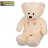 Plush Friends medveď plyšový 80cm béžový s mašľou Plush Friends medveď plyšový 80cm béžový s mašľou