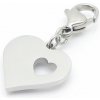 MSPERK Kľúčenka z chirurgickej ocele srdce v srdci MSPERK Kľúčenka z chirurgickej ocele srdce v srdci
