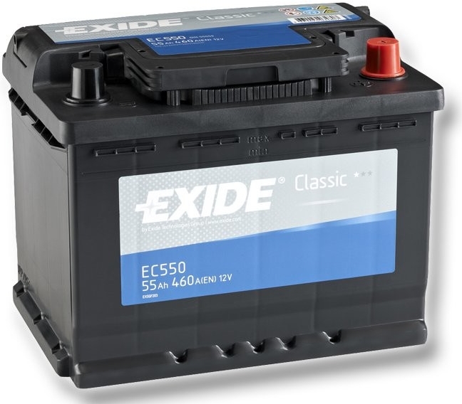 Exide Classic 12V 55Ah 460A EC550