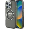 Guess - IML Metal Mountain Logo MagSafe ochranný obal na iPhone 16 Pro - čierne Guess - IML Metal Mountain Logo MagSafe ochranný obal na iPhone 16 Pro - čierne