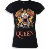 metal Rock off Queen Classic Crest Čierna