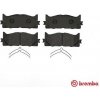 BREMBO P 83 117 Sada brzdovych platniciek kotucovej brzdy BREMBO P 83 117 Sada brzdovych platniciek kotucovej brzdy
