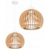 Závesná lampa LED-ONE svetlé drevo moderná 1x E27 100 cm Závesná lampa LED-ONE svetlé drevo moderná 1x E27 100 cm