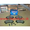 Mitsubishi CARISMA 5/00-9/03 predné platničky Sada / SAMKO Mitsubishi CARISMA 5/00-9/03 predné platničky Sada / SAMKO