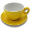 Inker latte 350ml yellow cup and saucer Inker latte 350ml yellow cup and saucer