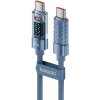 Toocki TQ-X36 nabíjací a dátový kábel - USB-C na USB-C - 1 m - modrý - možnosť vrátiť tovar ZADARMO do 30tich dní Toocki TQ-X36 nabíjací a dátový kábel - USB-C na USB-C - 1 m - modrý - možnosť vrátiť tovar ZADARMO do 30tich dní