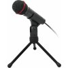 Mikrofón C-TECH MIC-01, čierny MIC-01