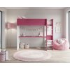 TRS-TOP-SKL-SPAIN Poschodová posteľ s písacím stolom fuchsia - limitovaná edícia TRS-TOP-SKL-SPAIN Poschodová posteľ s písacím stolom fuchsia - limitovaná edícia