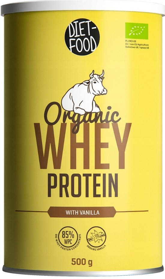 Diet Food Organic Whey Protein 500 g