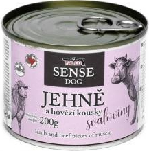 FALCO SENSE DOG jehně a hovězí kousky svaloviny 200 g