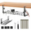 ORGANIZÉR NA KÁBLE POD STÔL DO KANCELÁRIE, POLICA, NASTAVITEĽNÝ ORGANIZÉR NA KÁBLE POD STÔL DO KANCELÁRIE, POLICA, NASTAVITEĽNÝ