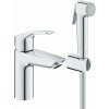 Grohe Eurosmart umývadlová batéria s bidetovou spŕškou stojanková chrómová 23124003 Grohe Eurosmart umývadlová batéria s bidetovou spŕškou stojanková chrómová 23124003