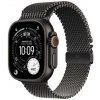 Apple Watch Ultra 3 GPS + Cellular 49mm Čierny titán s čiernym titánovým milánskym ťahom - M Apple Watch Ultra 3 GPS + Cellular 49mm Čierny titán s čiernym titánovým milánskym ťahom - M