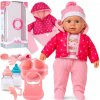 Bábika Bábätko Interaktívna 42 cm + sada príslušenstva hovorí a spieva Smily Play Bábika Bábätko Interaktívna 42 cm + sada príslušenstva hovorí a spieva Smily Play