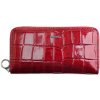 Veľká dámska kožená peňaženka Carmelo 2111 R Red červená Veľká dámska kožená peňaženka Carmelo 2111 R Red červená