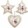 Vianočná dekorácia na stromček a do balíčkov - 1ks hviezda, srdce, stromček, drevo 13cm (46271 ZT PME) Vianočná dekorácia na stromček a do balíčkov - 1ks hviezda, srdce, stromček, drevo 13cm (46271 ZT PME)